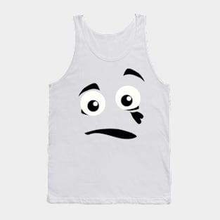 Emoji - heartbreak face Tank Top